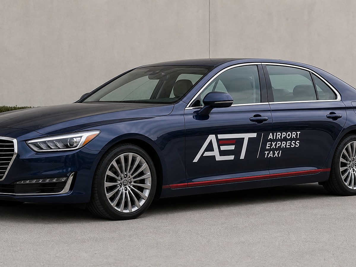 Newer model taxi car